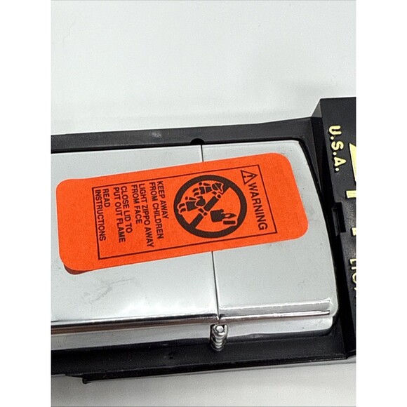 NIB Zippo Stearman Biplane Aircraft Windproof Lighter Made In USA - Picture 4 of 5